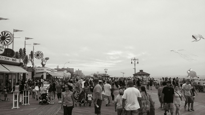 Coney Island Crowds