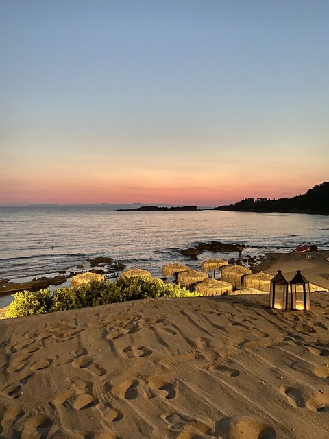 a magical sunset