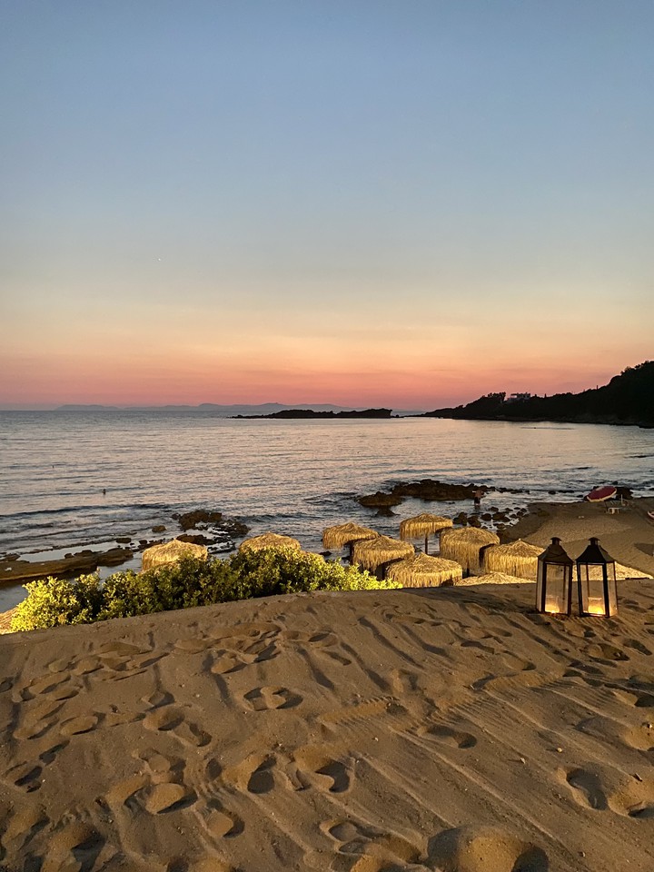 a magical sunset