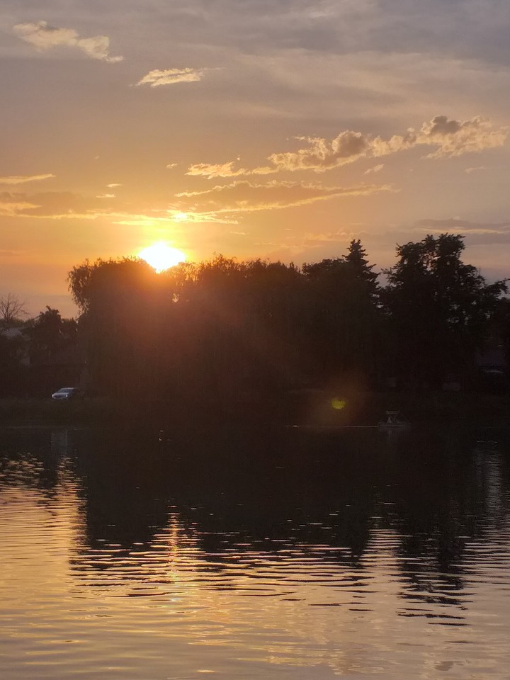 nature, природа, закат