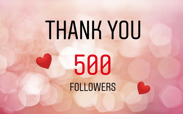 yaay we're already 500??