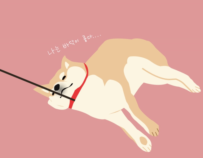 바닥강아지
