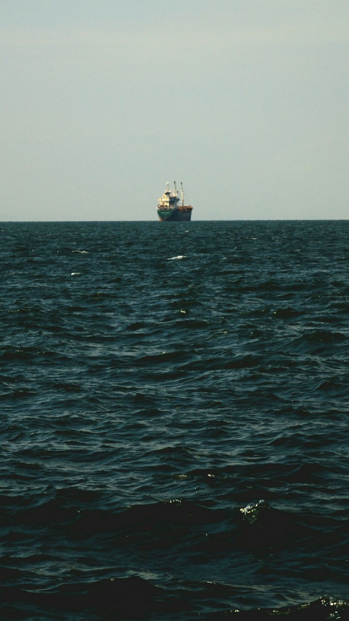 sailing away