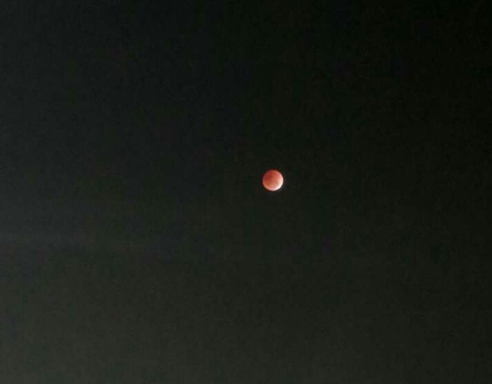 Super Blue Blood Moon!! (^^)