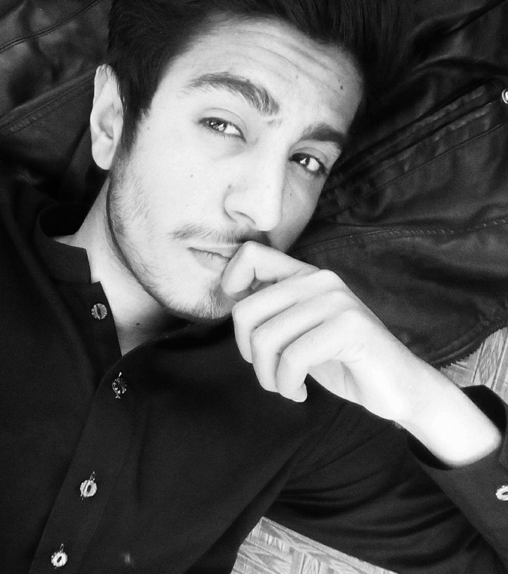 black and white.