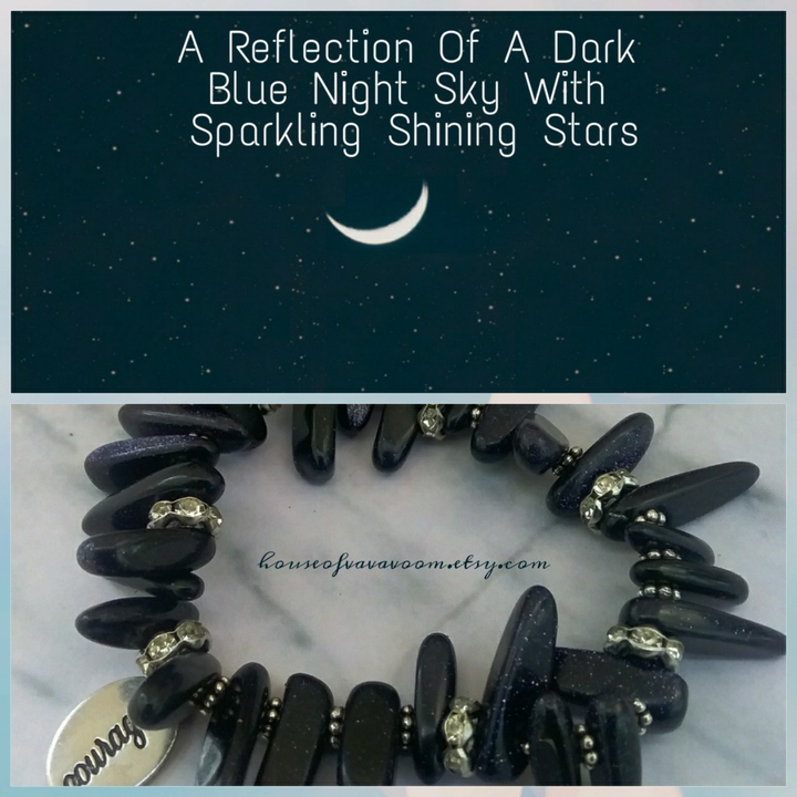Slip The Midnight Sky Onto Your Wrist