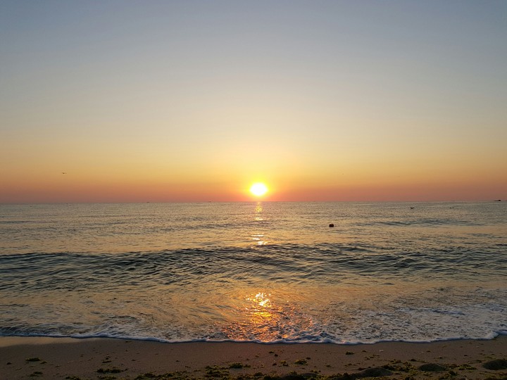 Black sea sunrise