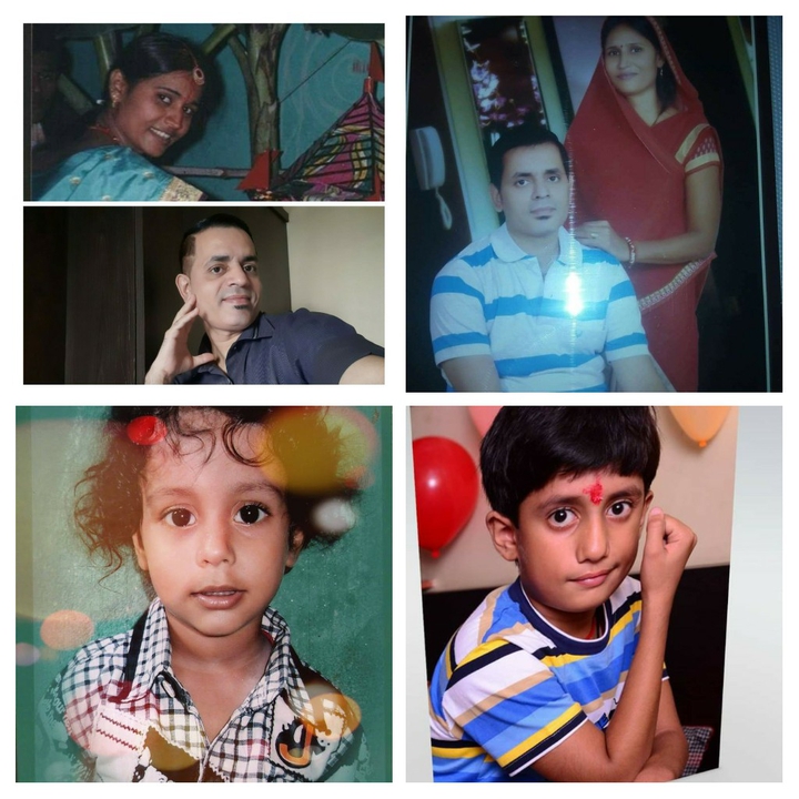 Aniket Singh And His Family
