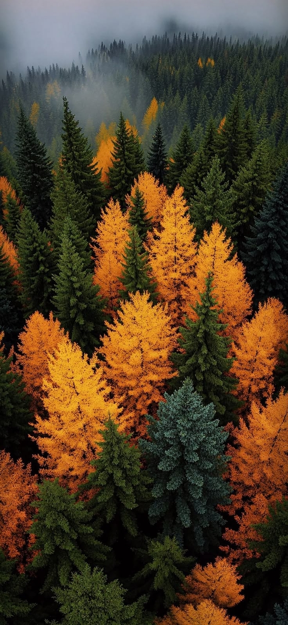 sfondi larch, leaf