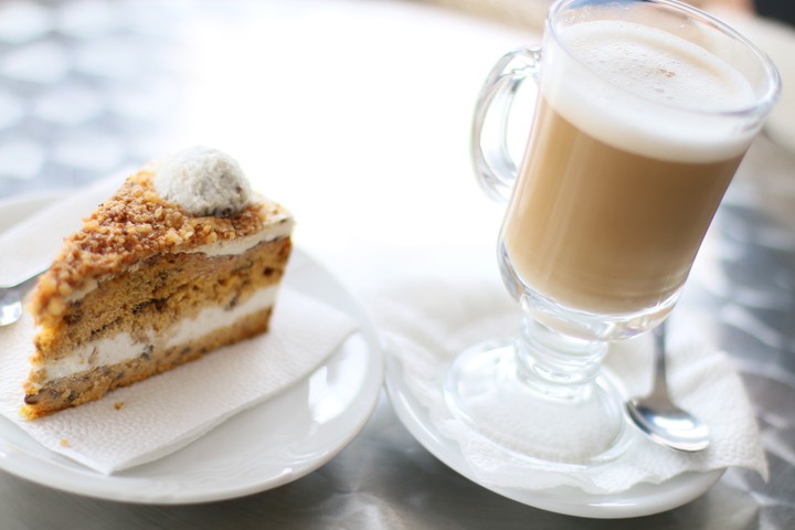 Cake and coffee