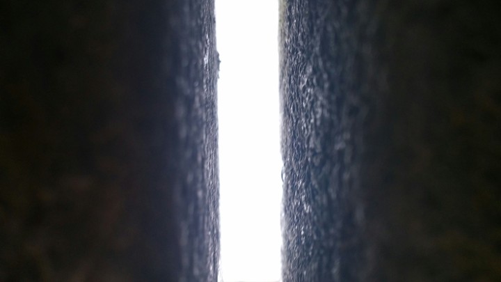 the tunnel