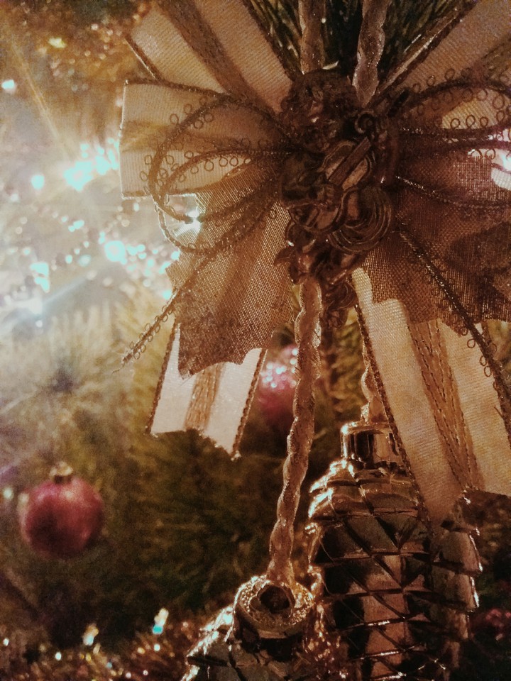 The holiday came to us