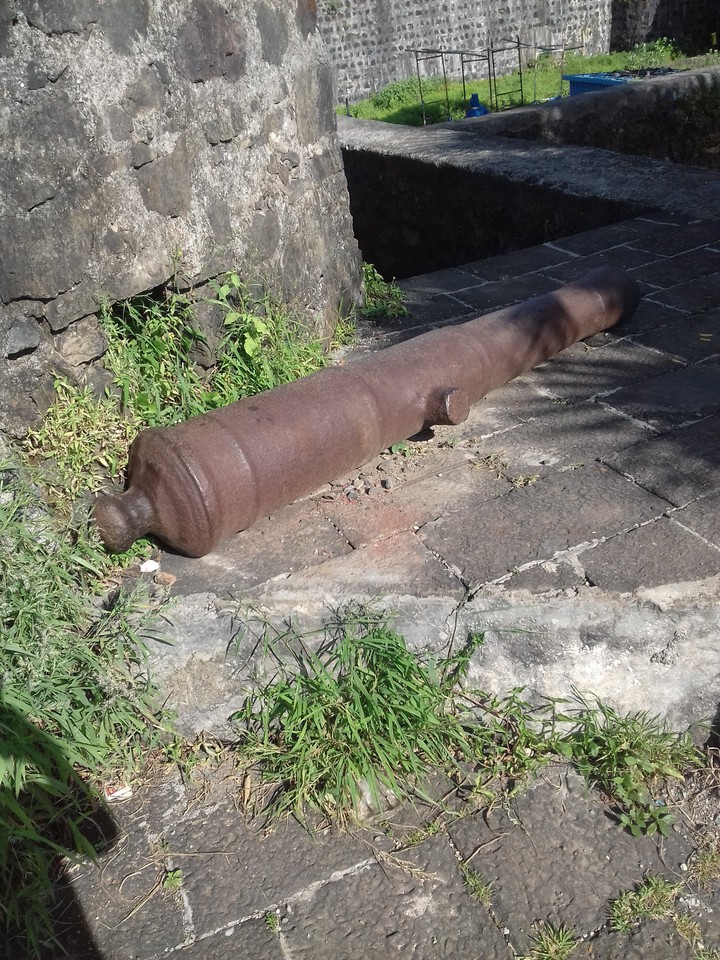 Cannon at fort
