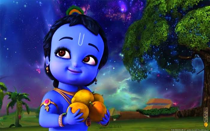 litte Krishna