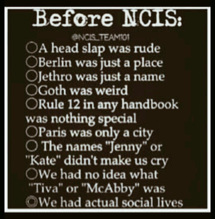 before ncis