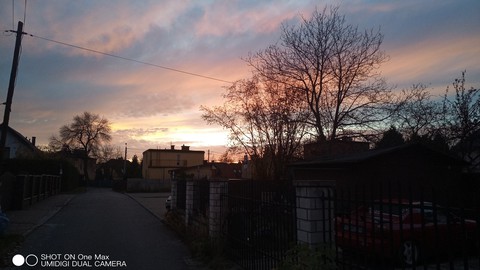 Sunset/Zachód słońca