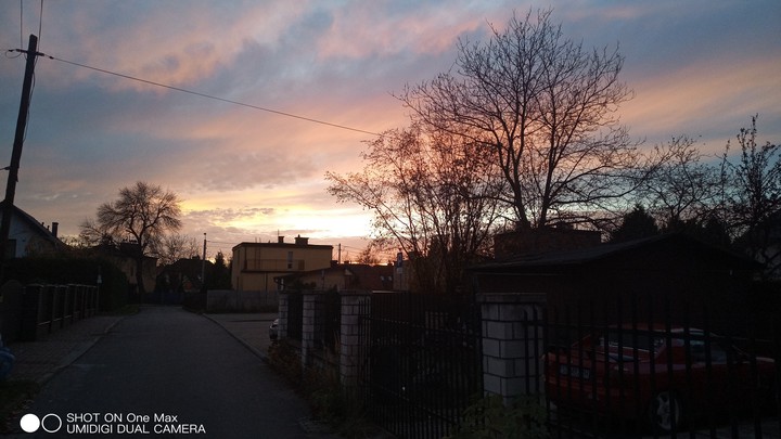 Sunset/Zachód słońca