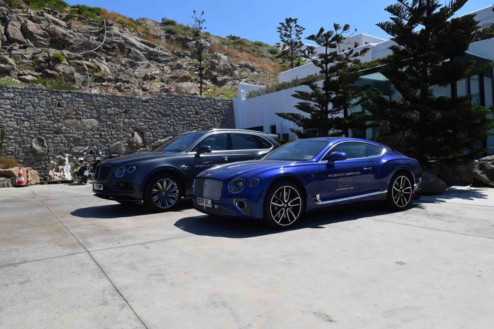 Bentley Summer tour Mykonos 2019