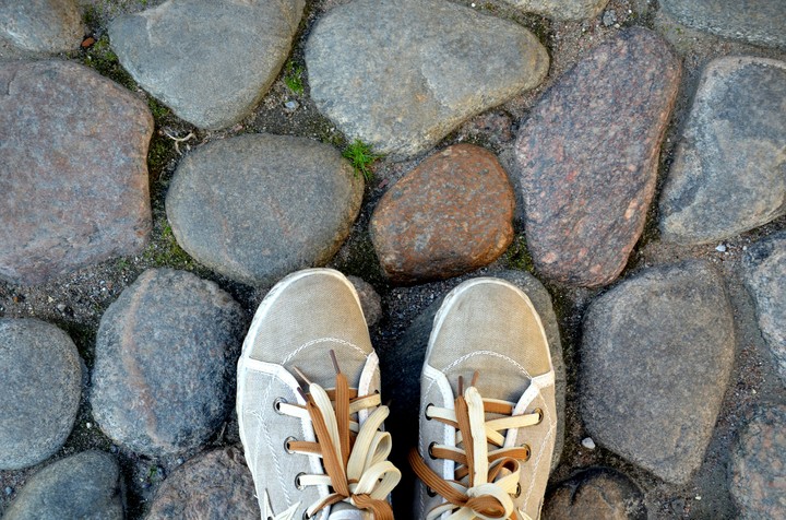 boots. journey. St. Petersburg
