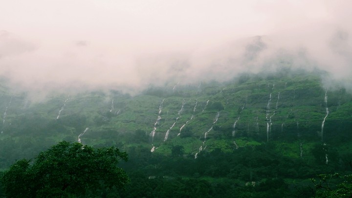 waterfalls