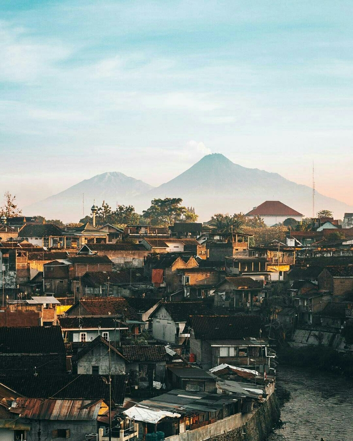 traditional village of Indonesia.