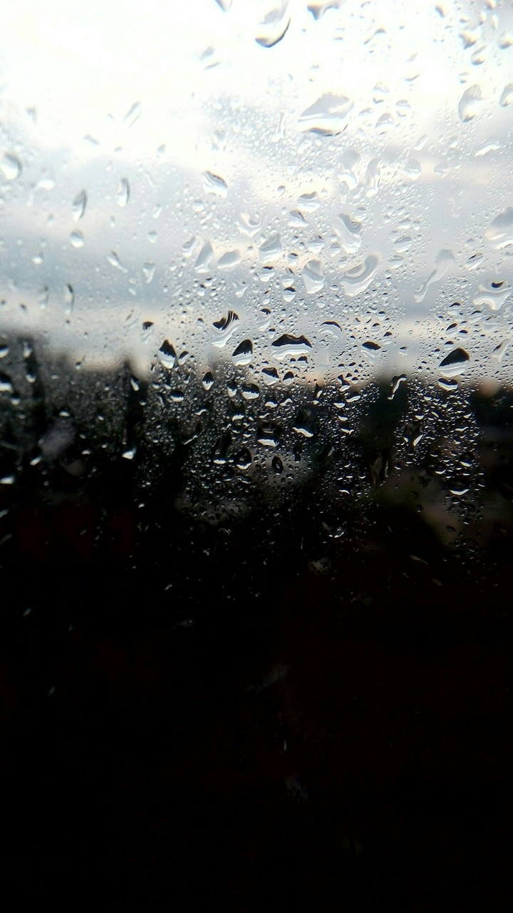 raindrops on the glass