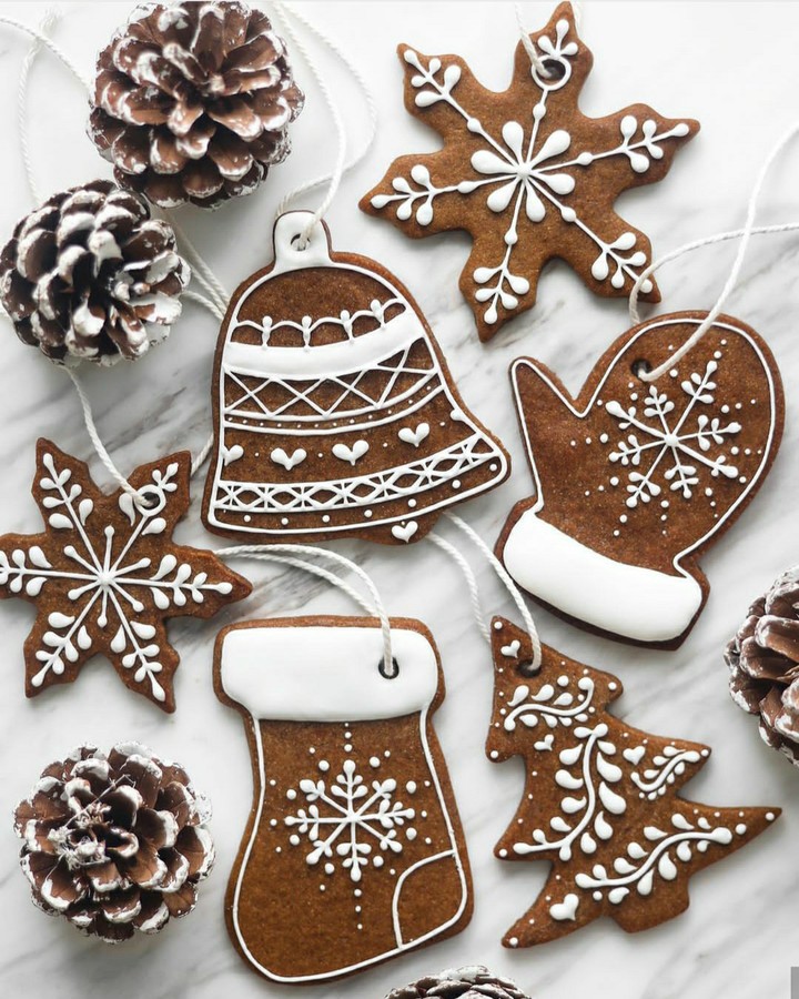 gingerbread cookie ornaments