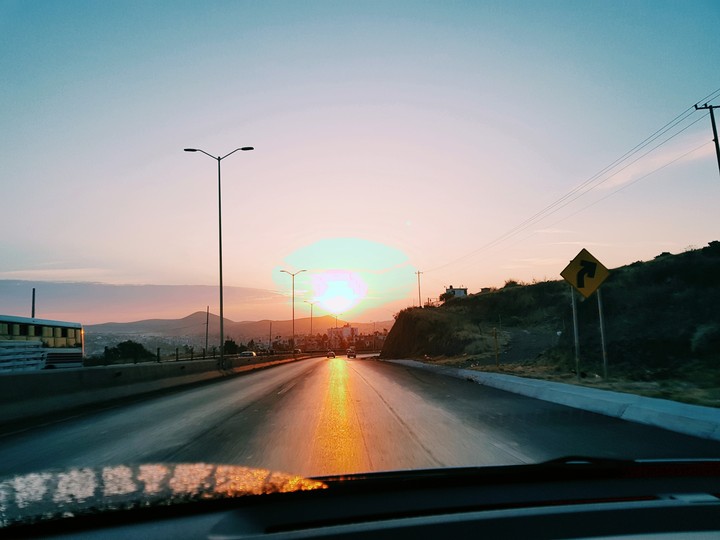 camino al trabajo