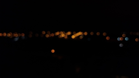 cidade desfocada