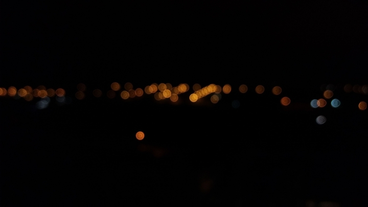 cidade desfocada