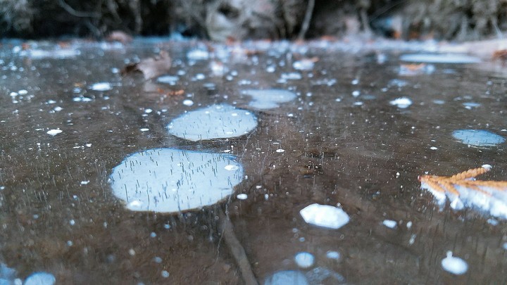 frozen creek