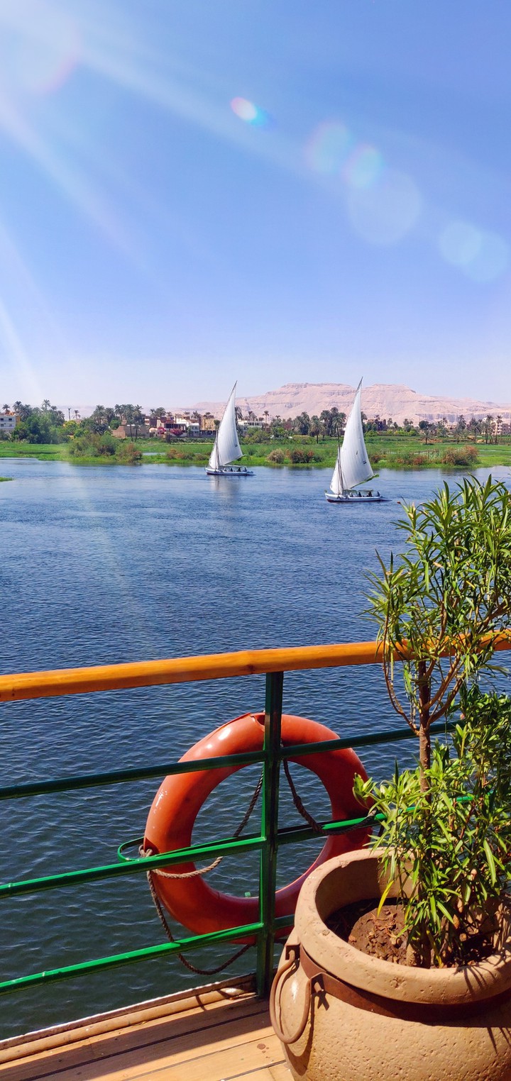 River Nile Cruise Ship in Egypt
