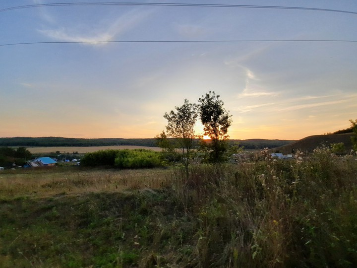закат