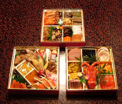 ταπετσαρίες osechi, cuisine