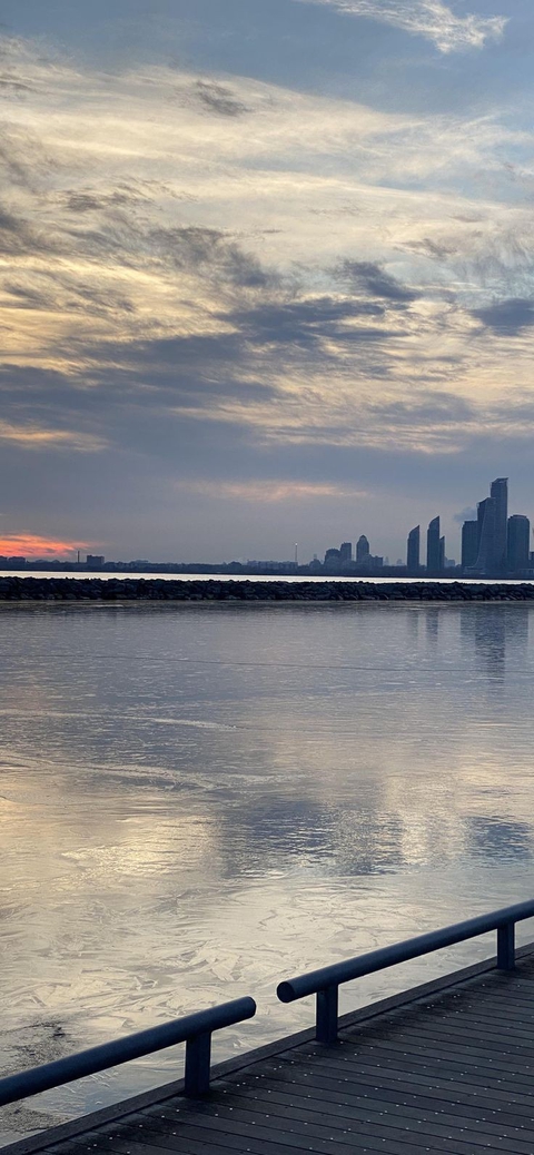 Water, Skyscraper वॉलपेपर