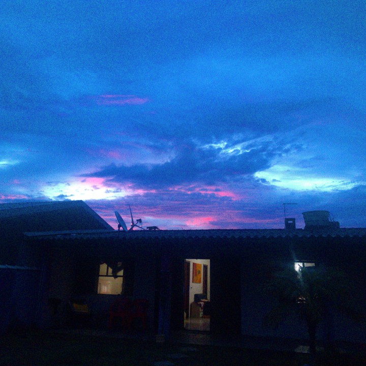 Fim de tarde em Oásis Tdaí
