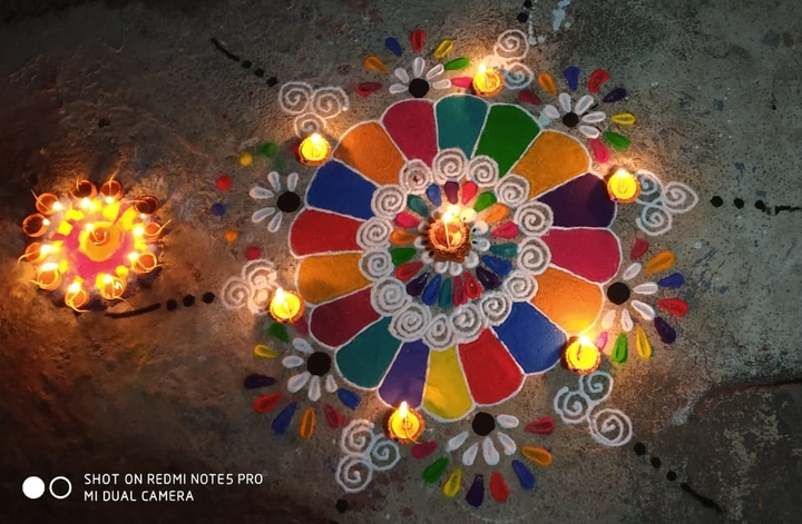 beautiful Rangoli