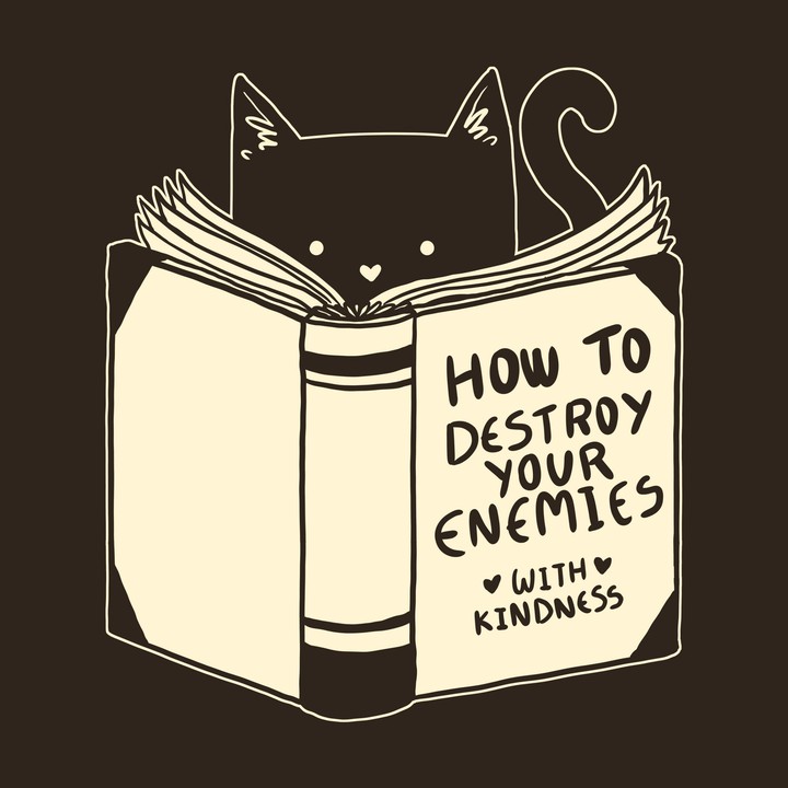How to destroy your enemies with kindness.
