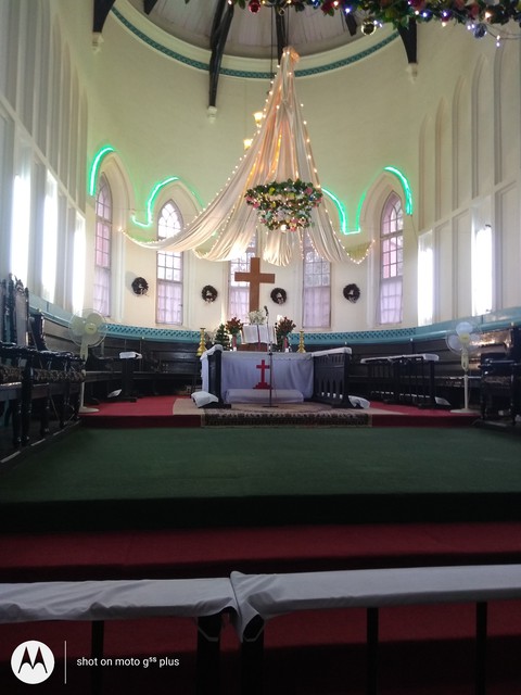 internal of the church