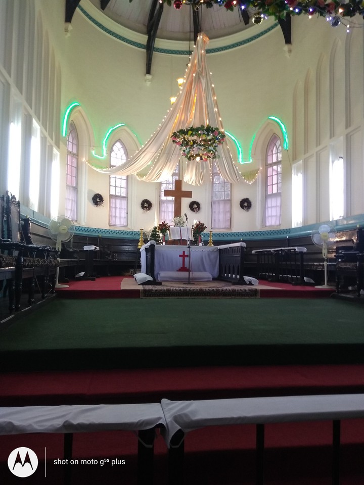 internal of the church