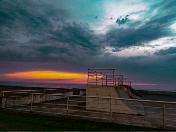 Batumi's skateboard park