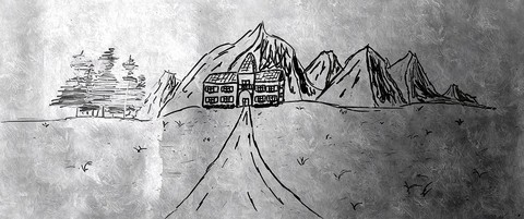 sfondi landscape, House