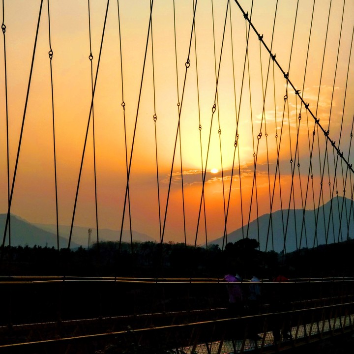 hanging bridge