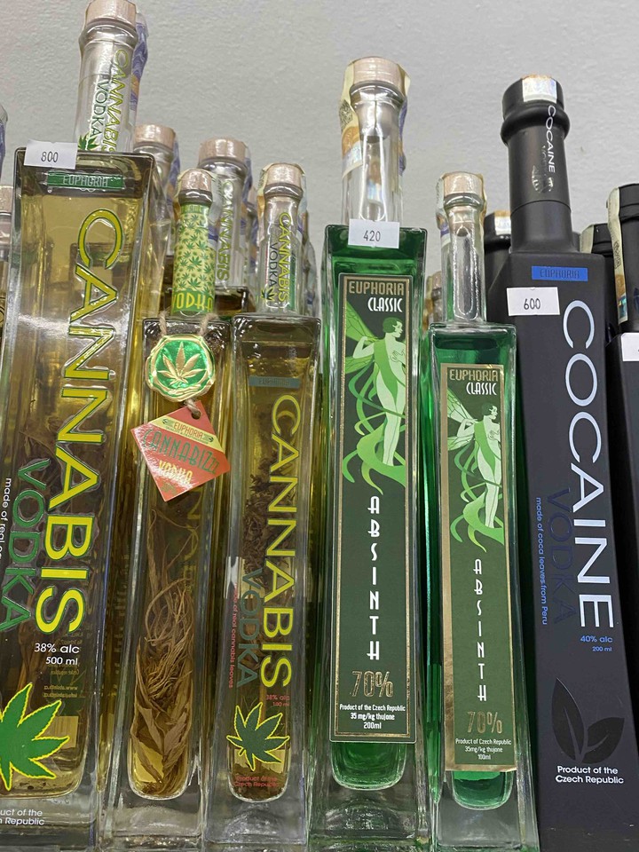Absinthe at Market Prague