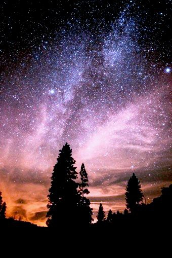 Beautiful starlight sky