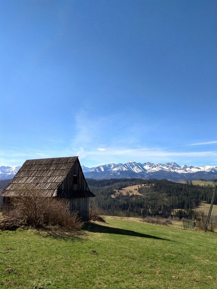 Widok na Tatry 14.04.2018