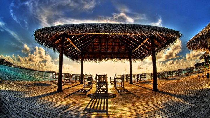 Beach sunset