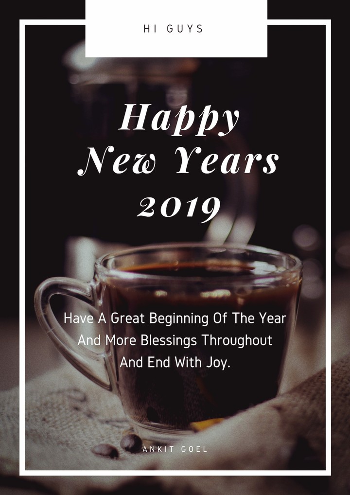 Happy New Year 2019
