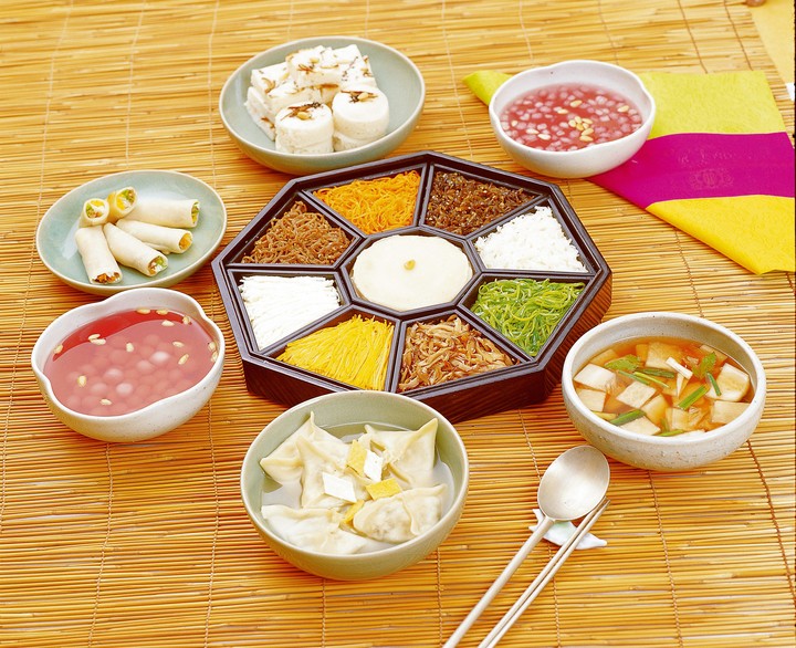 한식-밥과 고기