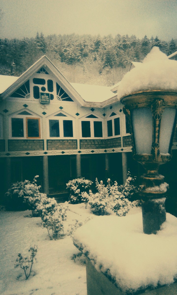 Snowfall At Himachal